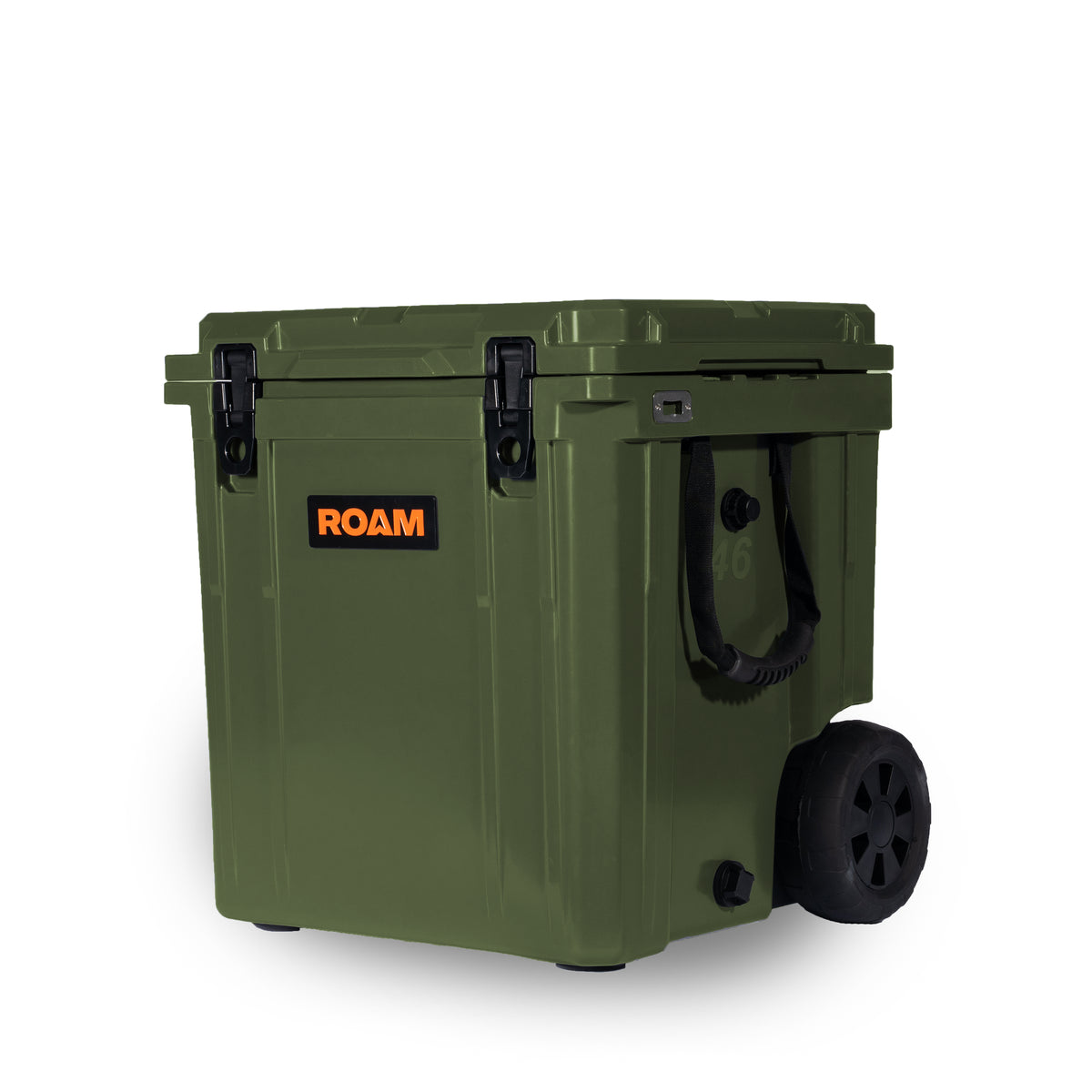 Roam Adventure Co | 46QT Rolling Rugged Cooler OD Green